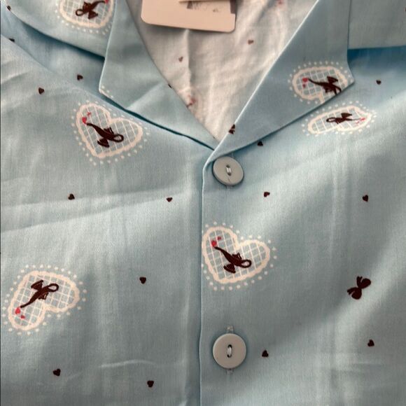 Light  Blue Pajama Set NWT - Picture 5 of 5